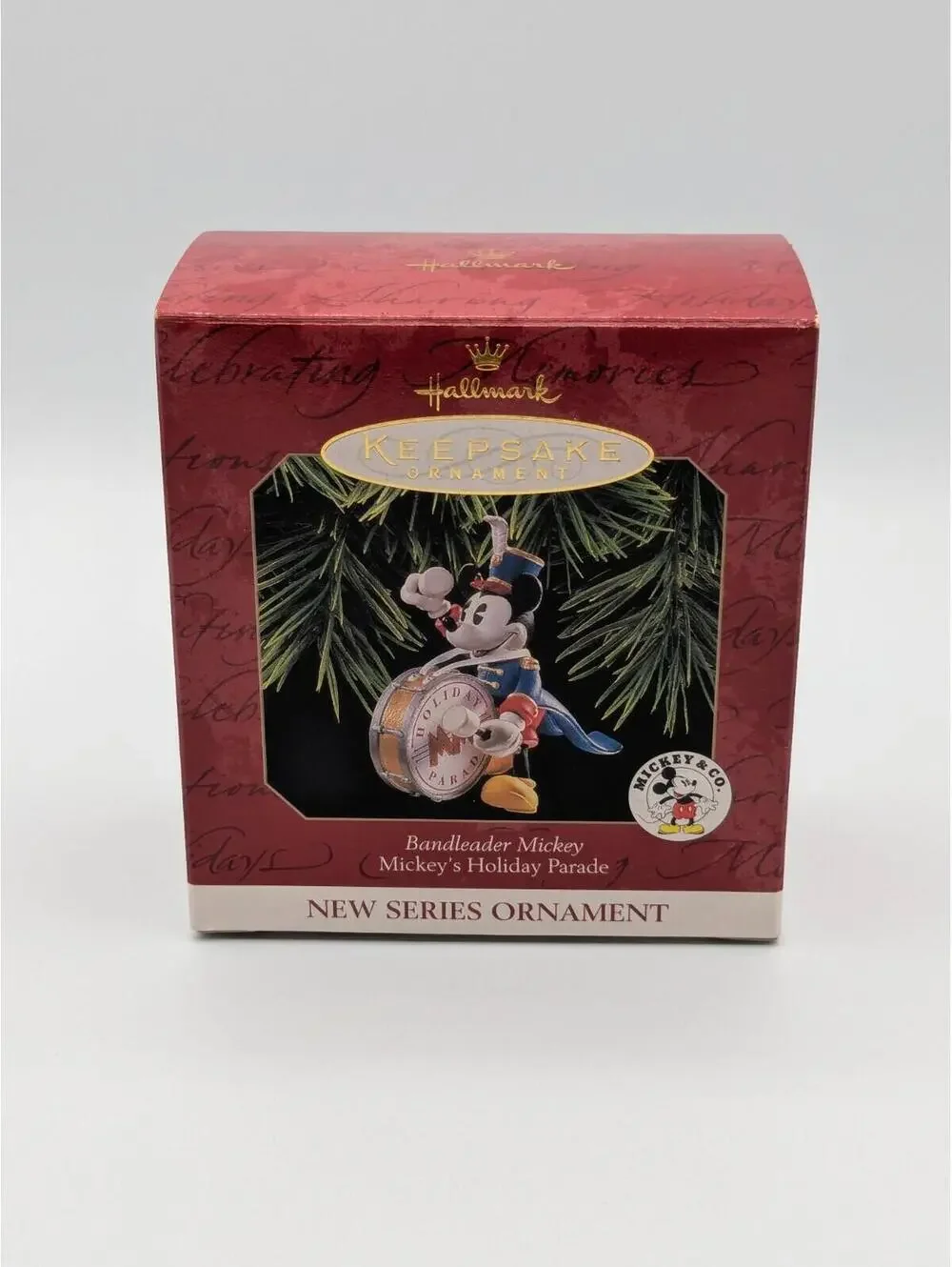 Hallmark Keepsake Bandleader Mickey 1997 NEW 1st Mickey's Holiday Parade Series